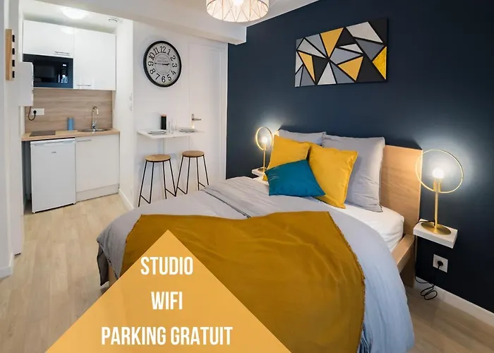 Studio Cosy - Parking - Wifi - Buanderie - Jardin