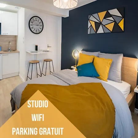 Studio Cosy - Parking - Wifi - Buanderie - Jardin Brest Esterno foto